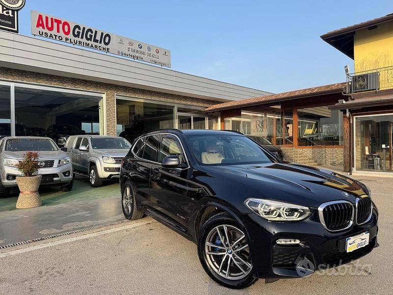 Usata BMW X3 M Sport 190 CV (139 kW) 2018 Blu SUV