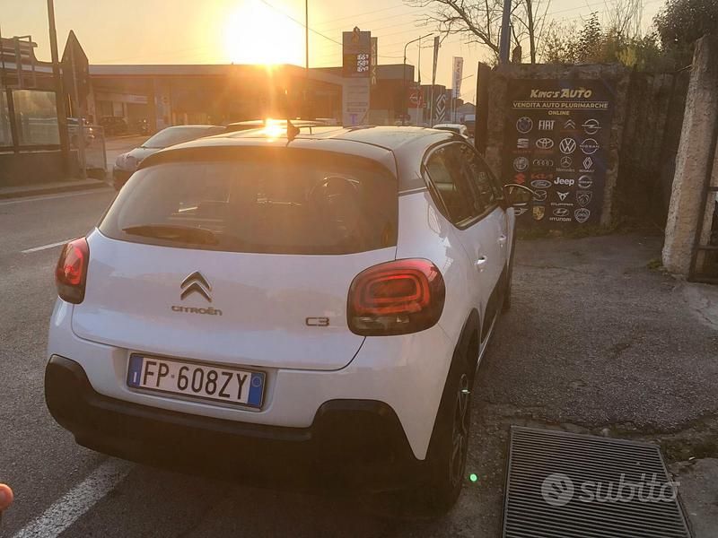 Usata Citroën C3 PureTech 82 CV (60 kW) 2018 Bianco Utilitaria