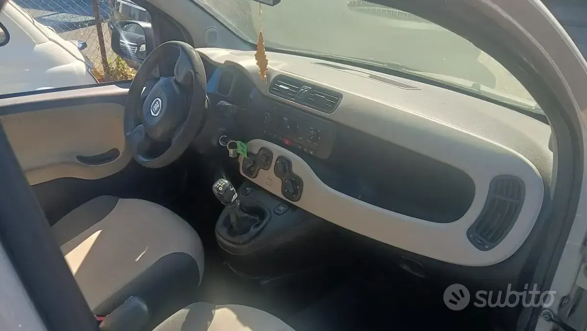 Usata Fiat Panda Easy 85 CV (62 kW) 2014 Beige Utilitaria