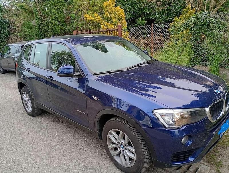 Usata BMW X3 190 CV (139 kW) 2017 Blu/azzurro SUV