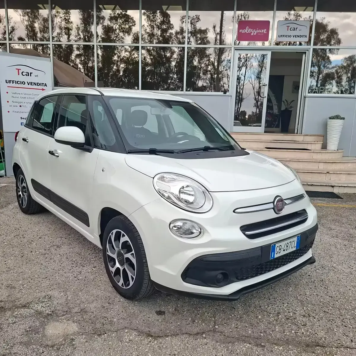 Usata Fiat 500L Mirror 95 CV (69 kW) 2020 Bianco Monovolume