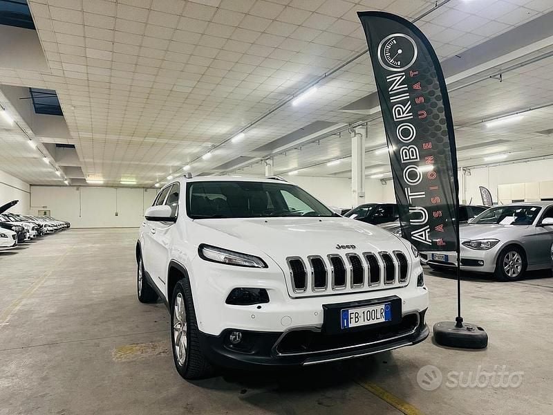 Bianco Usata 2015 Jeep Cherokee Limited SUV | 6900 € (Super prezzo) - Immagine 1/4