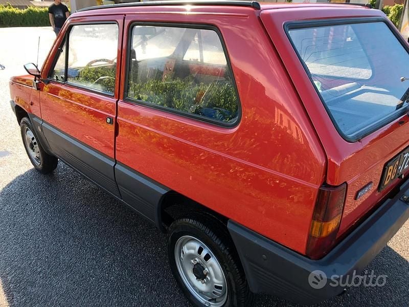 Usata Fiat Panda 1984 Rosso Utilitaria