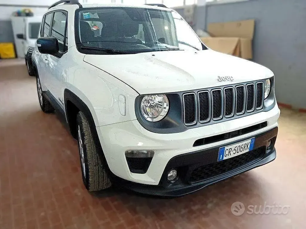 Usata Jeep Renegade Limited 131 CV (96 kW) 2023 Alpine white clear coat SUV