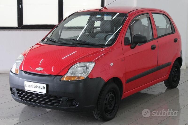 Usata Chevrolet Matiz 52 CV (38 kW) 2009 Rosso Utilitaria
