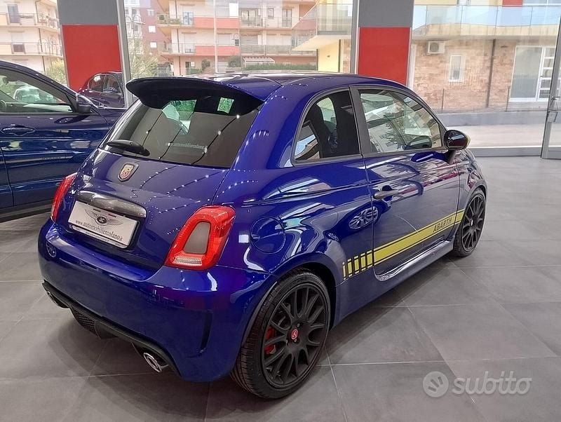 Usata Abarth 595 Turismo 160 CV (117 kW) 2016 Blu Berlina
