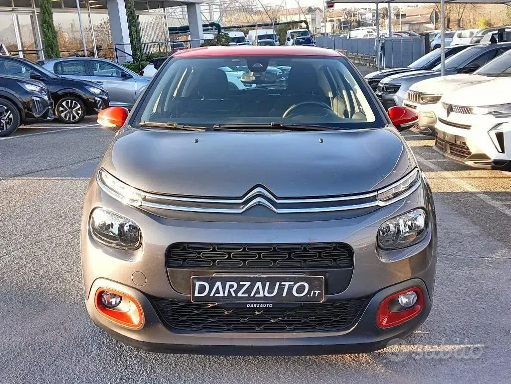 Usata Citroën C3 PureTech 82 CV (60 kW) 2018 Grigio Utilitaria