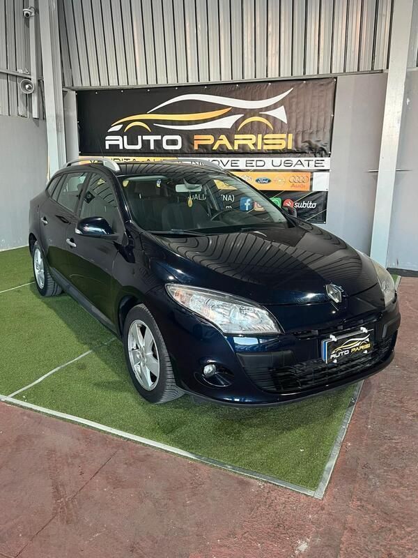 Usata Renault Mégane GrandTour Dynamique 110 CV (80 kW) 2010 Blu Station wagon
