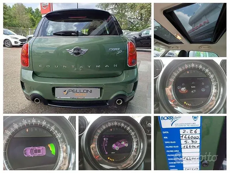 Usata Mini Cooper SD Countryman 143 CV (105 kW) 2015 Verde SUV