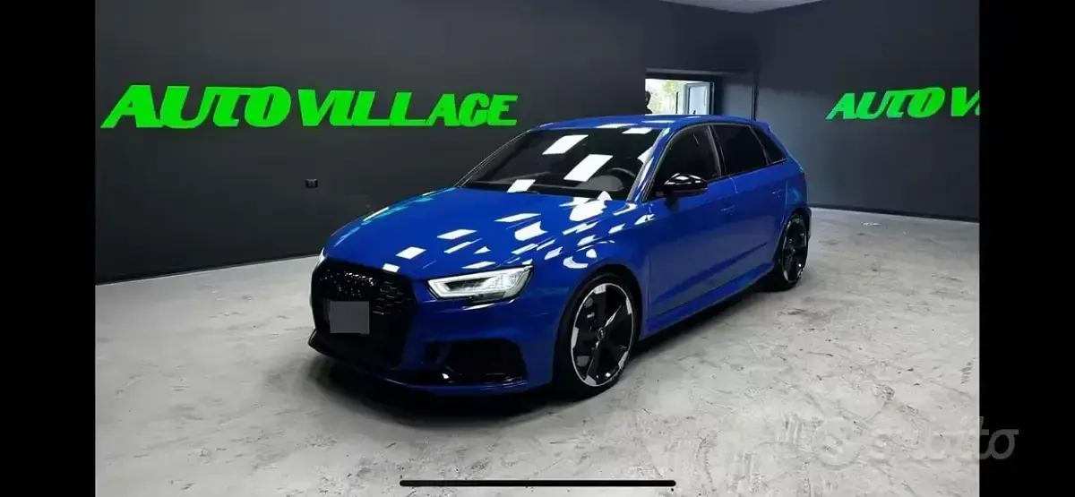Usata Audi RS3 400 CV (294 kW) 2020 Blu Berlina