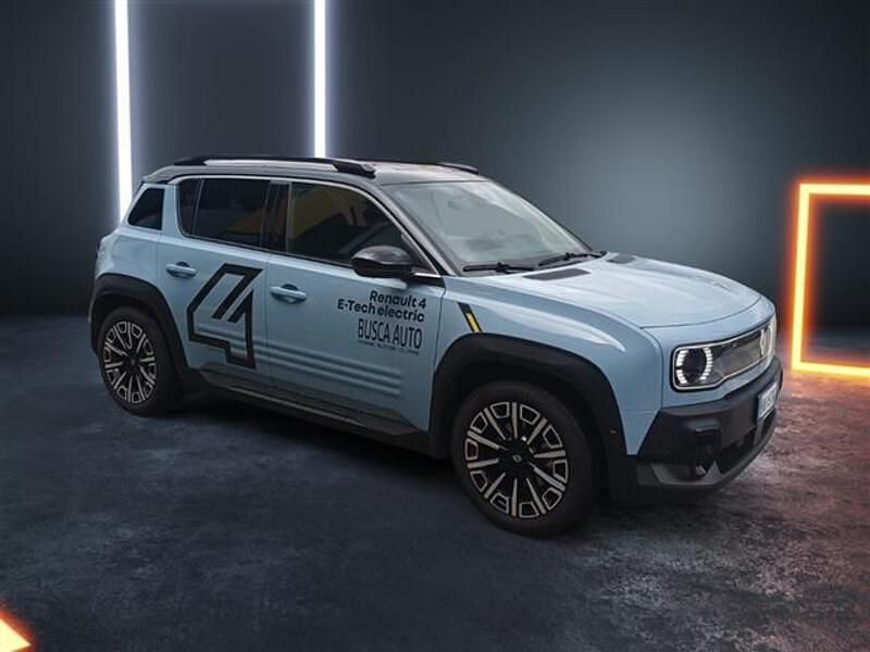 Nuova Renault 4 E-Tech Iconic 2025 Azzurro SUV