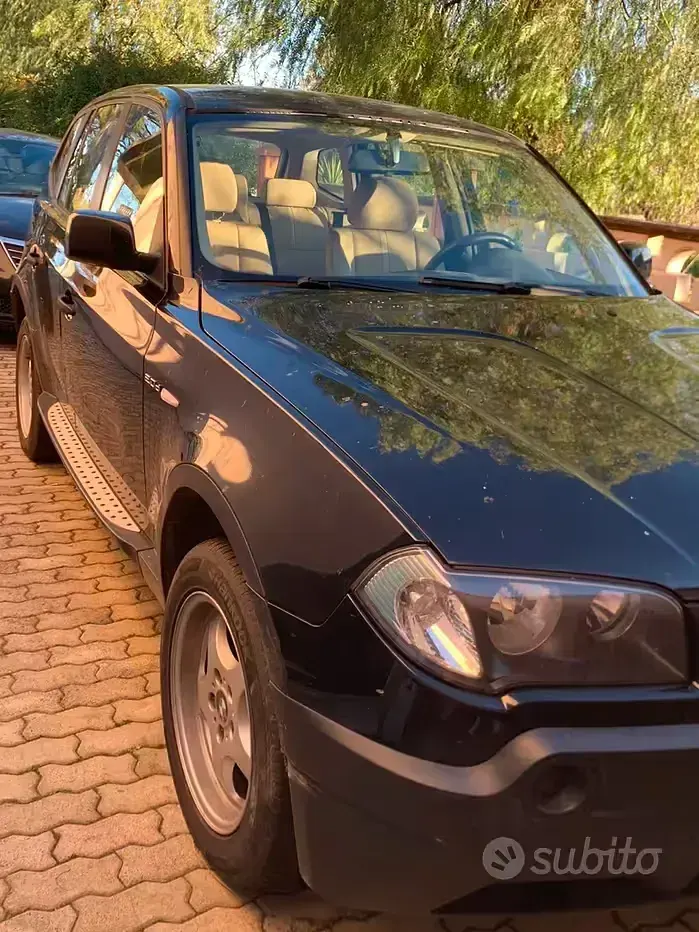 Usata BMW X3 150 CV (110 kW) 2006 Nero SUV