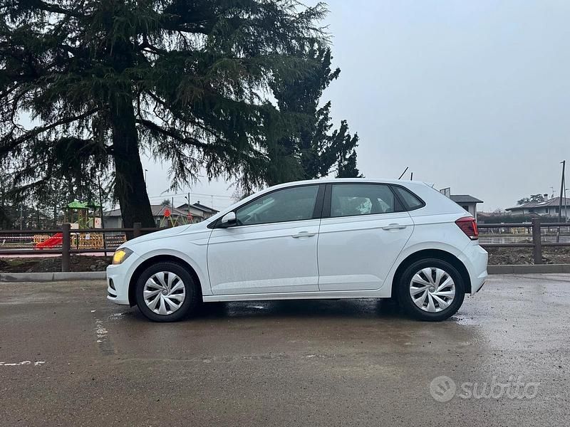 Usata VW Polo 82 CV (60 kW) 2019 Bianco Berlina