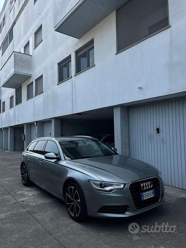 Grigio Usata 2013 Audi A6 Ambiente Station wagon | 11.000 € (Buon prezzo) - Immagine 1/4