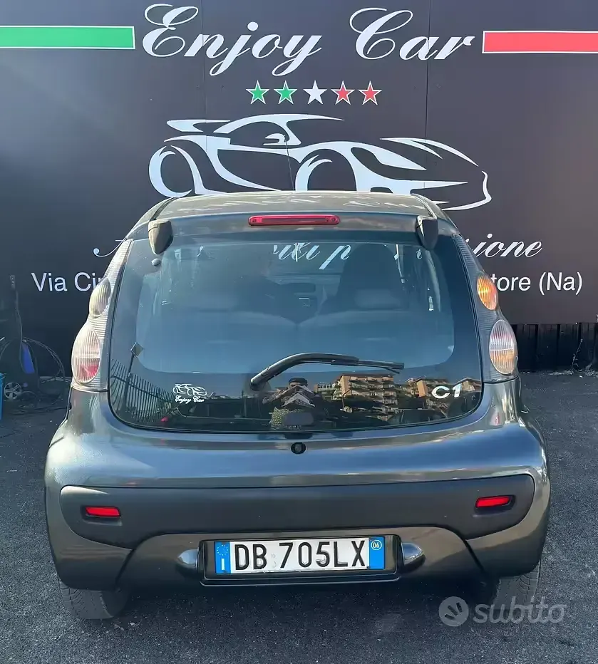 Gebraucht Citroën C1 54 PS (39 kW) 2008 Schwarz Kleinwagen