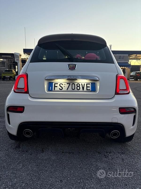 Usata Abarth 595 145 CV (106 kW) 2018 Bianco Utilitaria