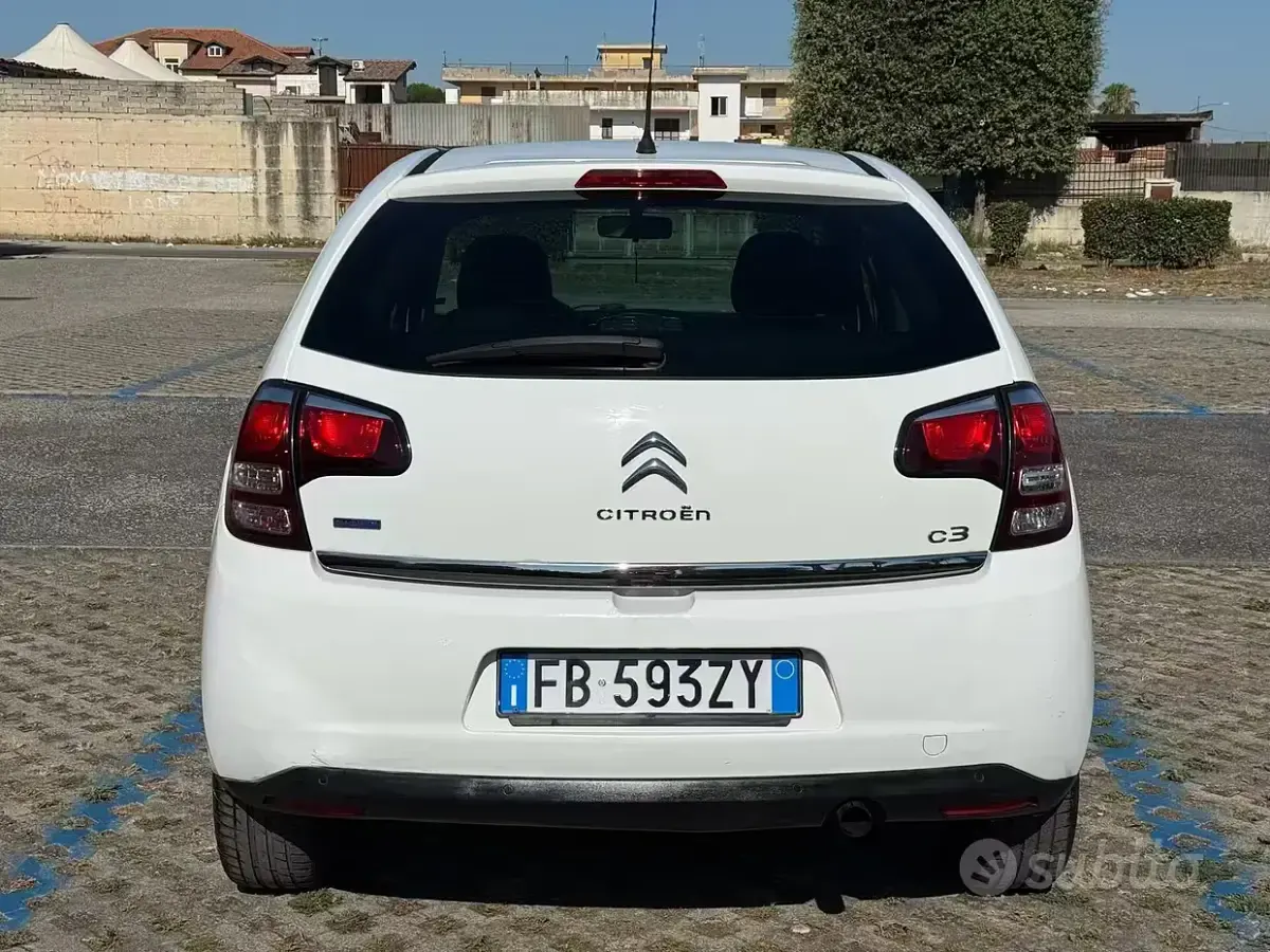 Usata Citroën C3 Exclusive 75 CV (55 kW) 2016 Bianco Berlina