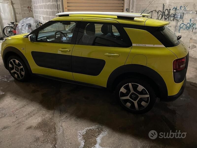 Usata Citroën C4 Cactus Feel 82 CV (60 kW) 2014 Giallo Utilitaria