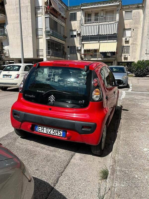 Usata Citroën C1 68 CV (50 kW) 2013 Rosso Utilitaria