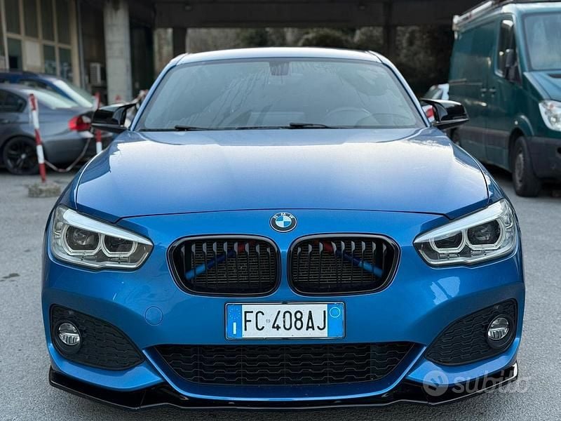 Usata BMW 120 M Sport 258 CV (189 kW) 2016 Blu Utilitaria