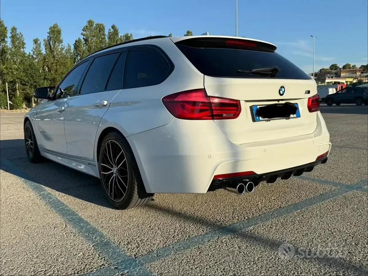 Usata BMW 316 M Sport 116 CV (85 kW) 2018 Bianco Station wagon
