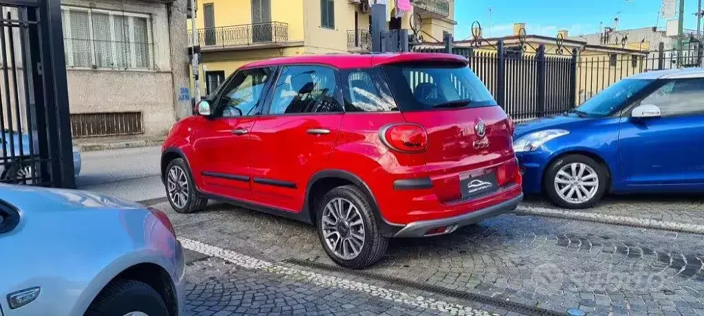 Usata Fiat 500L Cross 120 CV (88 kW) 2019 Rosso Monovolume