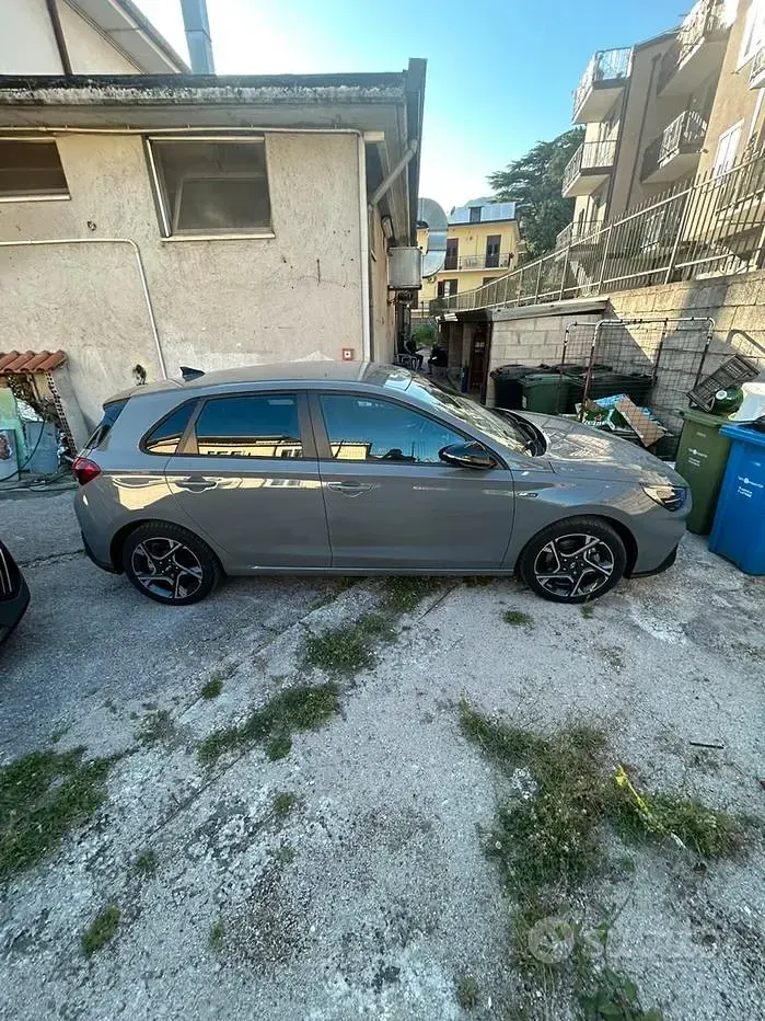 Usata Hyundai i30 N Line 120 CV (88 kW) 2020 Grigio Berlina