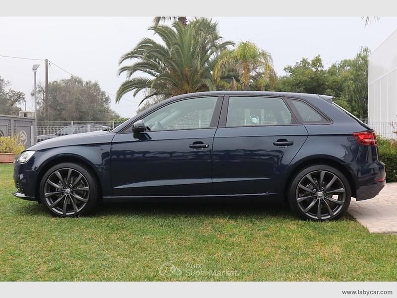Usata Audi A3 Sport 116 CV (85 kW) 2018 Blu/azzurro Berlina
