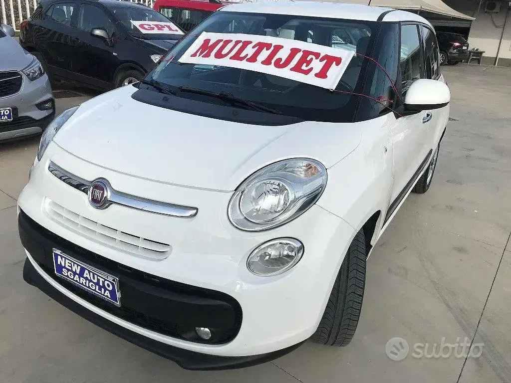 Usata Fiat 500L Pop Star 95 CV (69 kW) 2017 Bianco Monovolume