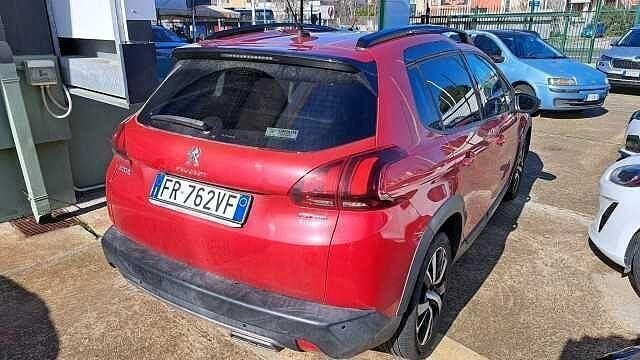 Usata Peugeot 2008 GT-line 110 CV (80 kW) 2018 Rosso SUV