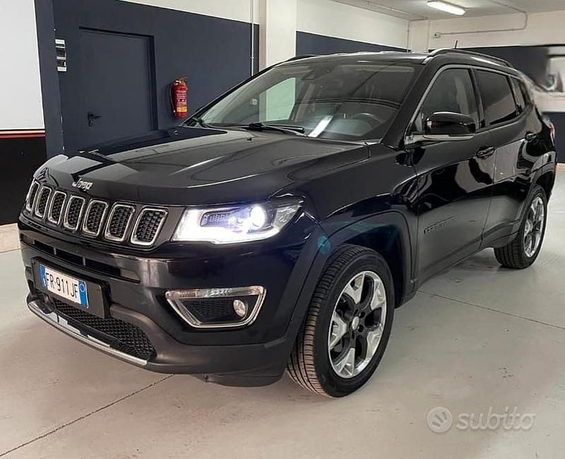 Usata Jeep Compass Limited 140 CV (102 kW) 2018 Nero SUV