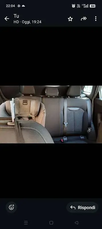 Usata Renault Kadjar 116 CV (85 kW) 2021 Blu/azzurro SUV