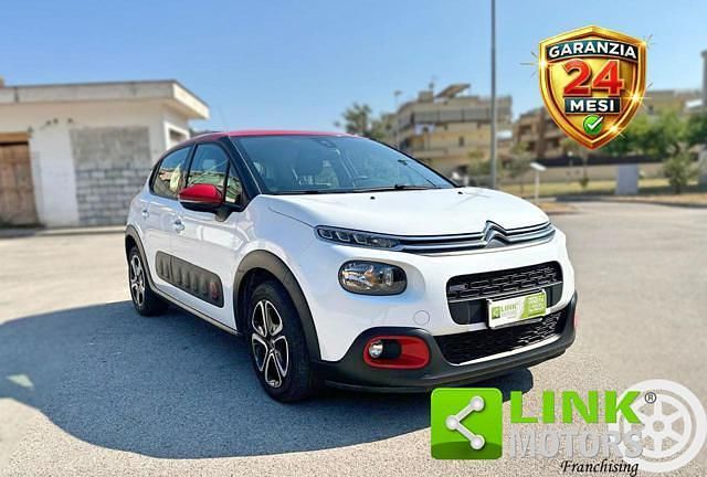 Usata Citroën C3 PureTech 82 CV (60 kW) 2017 Bianco Utilitaria