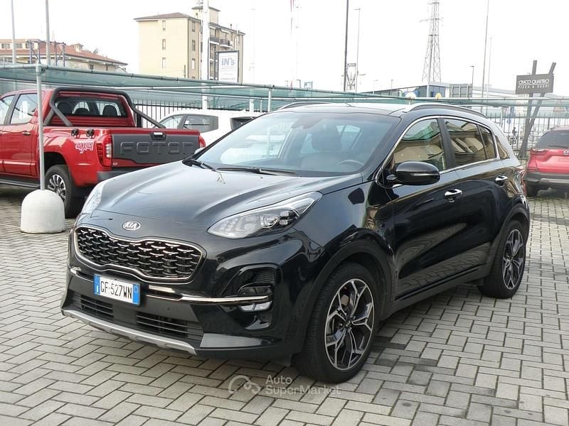 Nero Usata 2021 Kia Sportage GT-Line SUV | 22.500 € (Molto cara) - Immagine 1/4