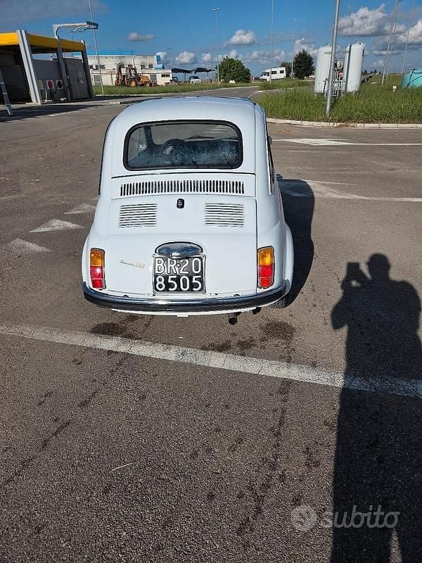 Usata Fiat 500 1960 Bianco Utilitaria