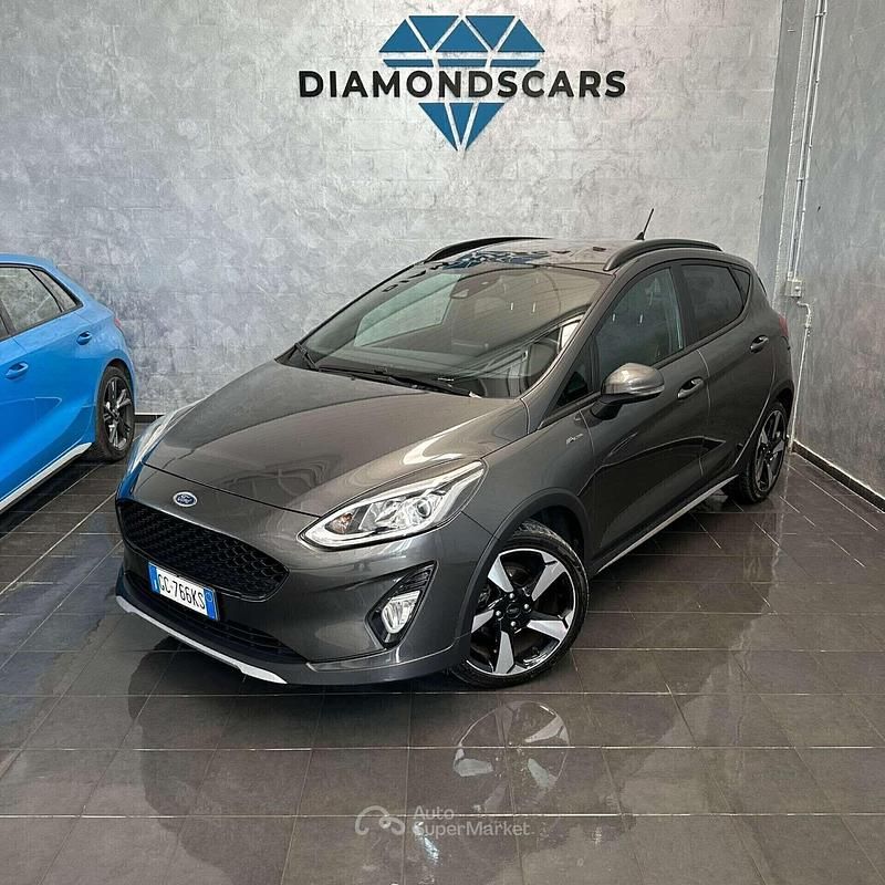 Usata Ford Fiesta Active 125 CV (91 kW) 2020 Grigio Utilitaria
