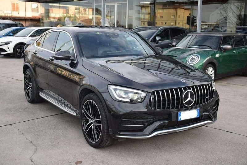 Usata Mercedes GLC43 AMG AMG 390 CV (286 kW) 2020 Grigio grafite metallizzato Coupé