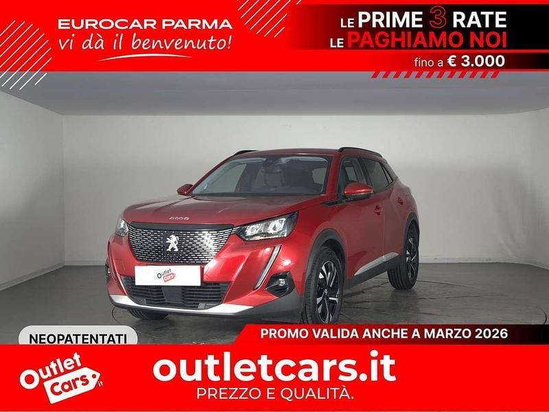 Usata Peugeot 2008 Allure 110 CV (80 kW) 2021 Rosso SUV