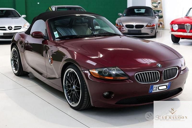 Usata BMW Z4 2004 Rosso Cabrio