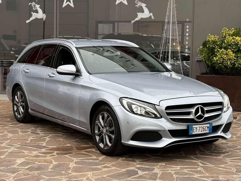 Grigio Usata 2015 Mercedes C220 Station wagon | 11.500 € (Ottimo prezzo) - Immagine 1/4