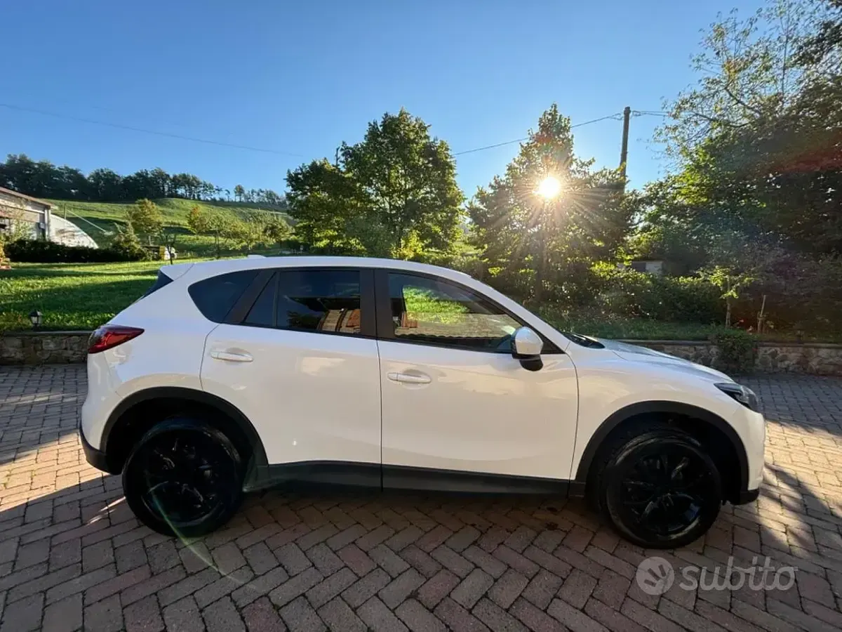 Usata Mazda CX-5 150 CV (110 kW) 2013 Bianco SUV