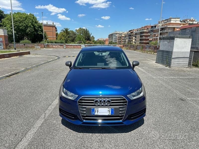 Usata Audi A1 95 CV (69 kW) 2018 Blu Utilitaria