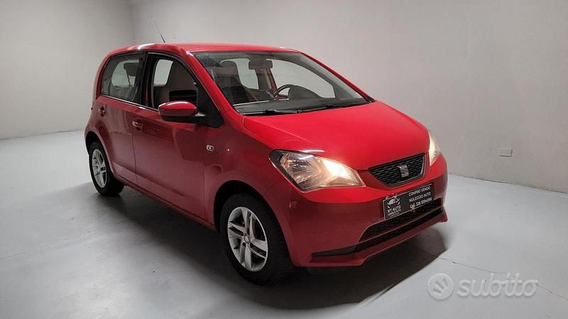 Usata Seat Mii Reference 75 CV (55 kW) 2012 Rosso Utilitaria