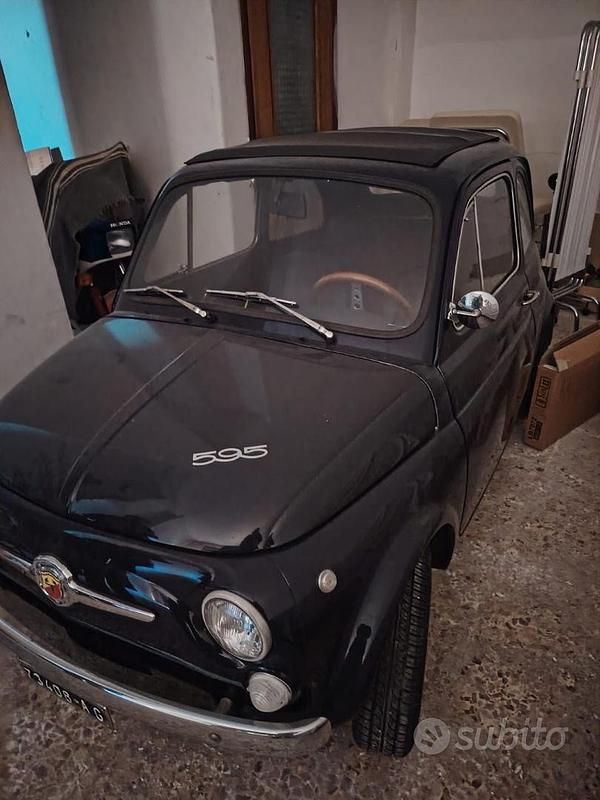 Usata Fiat 500 1970 Nero Utilitaria