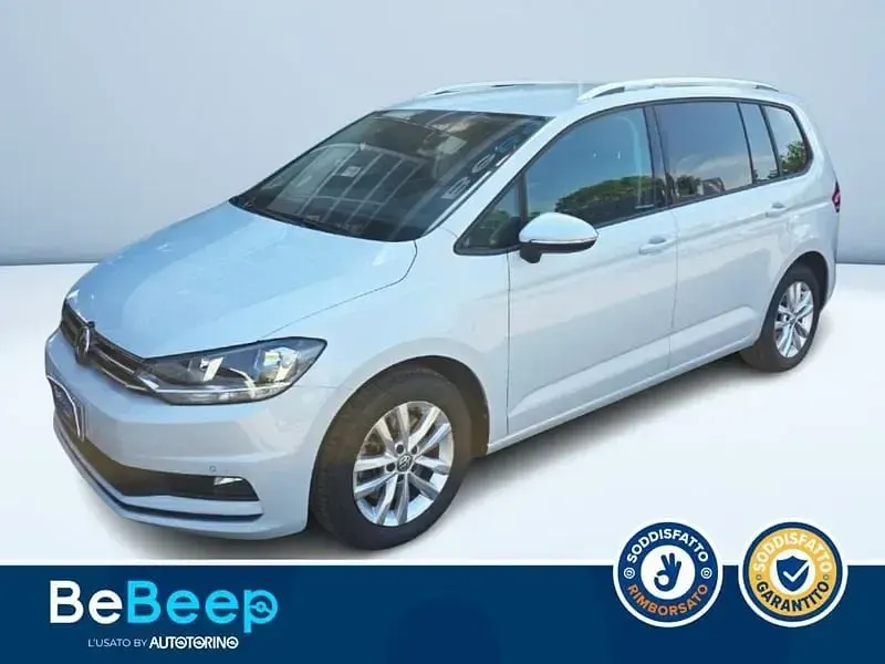 Usata VW Touran Business 115 CV (84 kW) 2018 Bianco pastello Monovolume