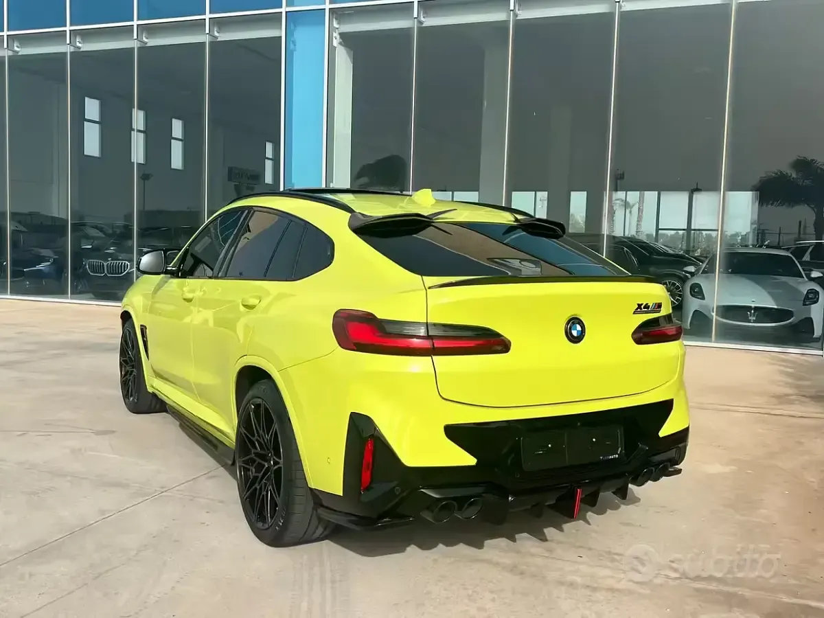 Usata BMW X4 M Competition Edition 510 CV (375 kW) 2023 Verde SUV
