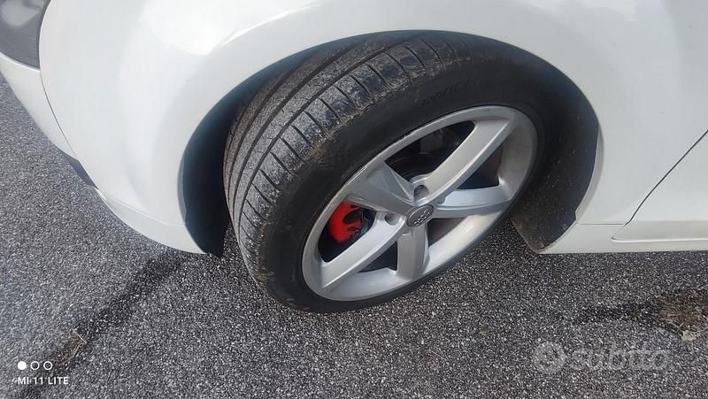 Usata Audi TT S-Line 170 CV (125 kW) 2010 Bianco Coupé