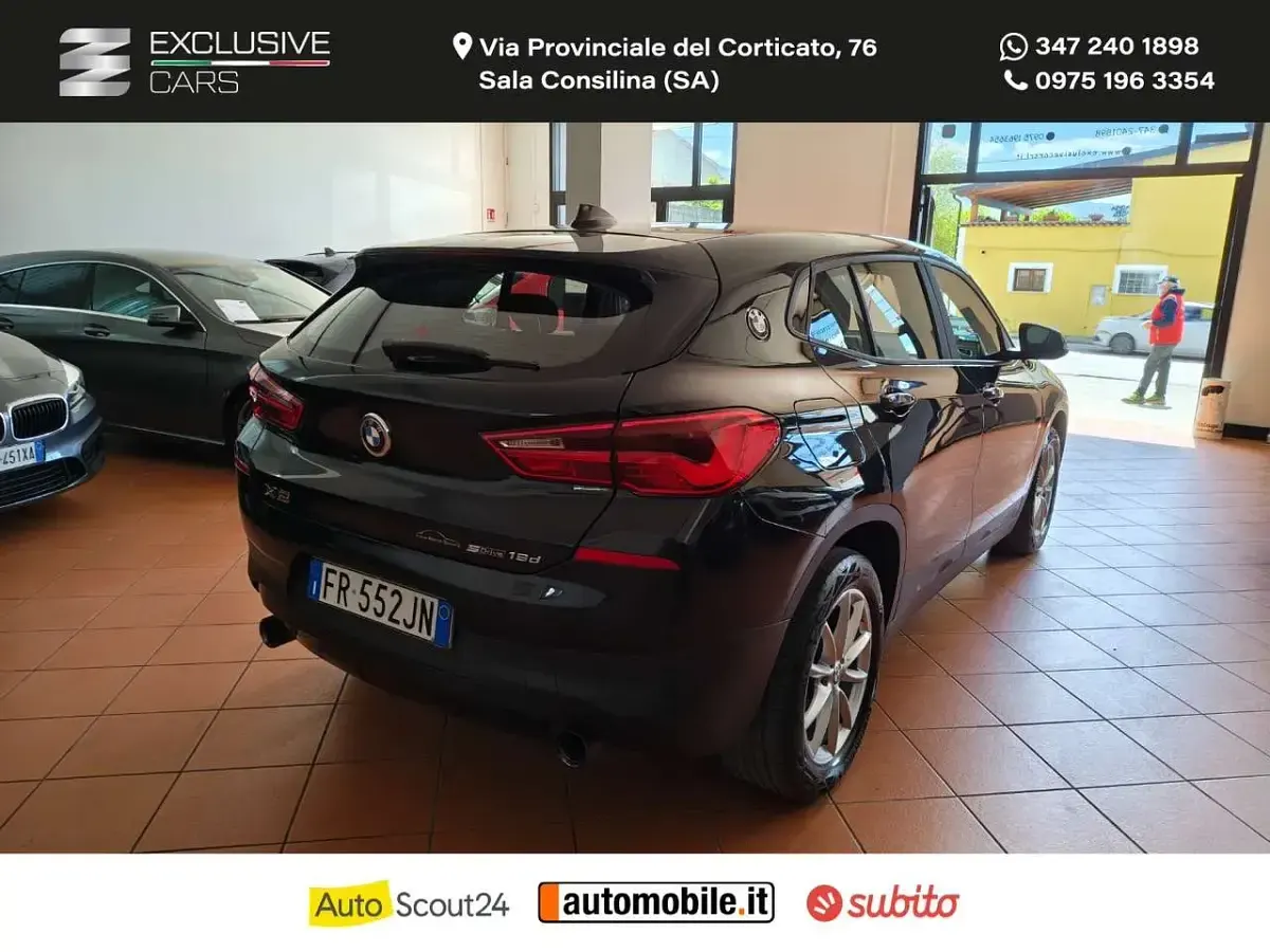 Usata BMW X2 150 CV (110 kW) 2018 Nero SUV