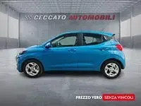 Usata Hyundai i10 Prime 67 CV (49 kW) 2022 Blu Utilitaria
