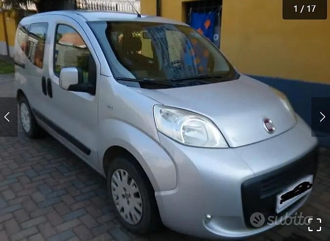 Usata Fiat Qubo Dynamic 75 CV (55 kW) 2014 Blu Monovolume